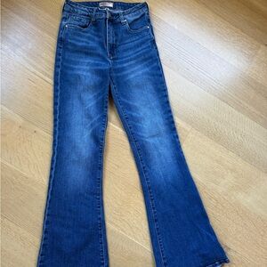 Kut from the Kloth Dark Blue Flare Jeans